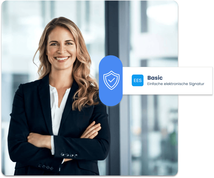 Einfache elektronische Signatur